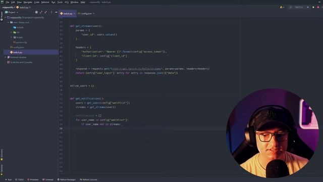 Python ?: Discord Bot ? für Twitch Notifications смотреть онлайн