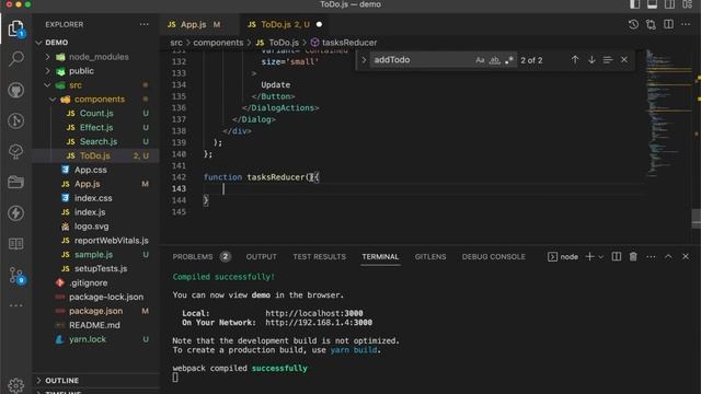Learn useReducer hook in React ?with an example?? #react #reacthooks #usereducer #learning смотреть онлайн