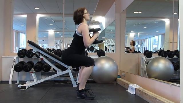 Кубковые приседания 12,5 кг 1 подход смотреть онлайн