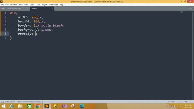 CSS Opacity Property | CSS Opacity Transparent | CSS Tutorials For Beginners смотреть онлайн