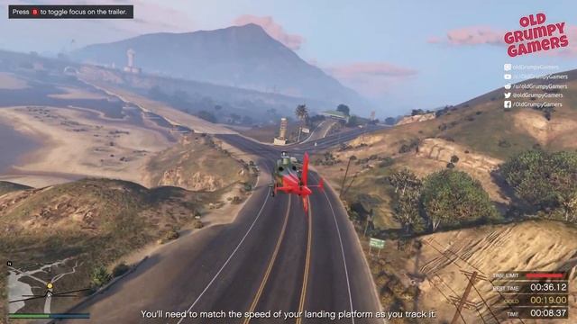 How to get Gold in "Moving Landing" (GTA Online San Andreas Flight School Lesson 5) смотреть онлайн