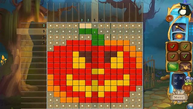 Fantasy Mosaics 37: Spooky Night (Gameplay) Full HD смотреть онлайн