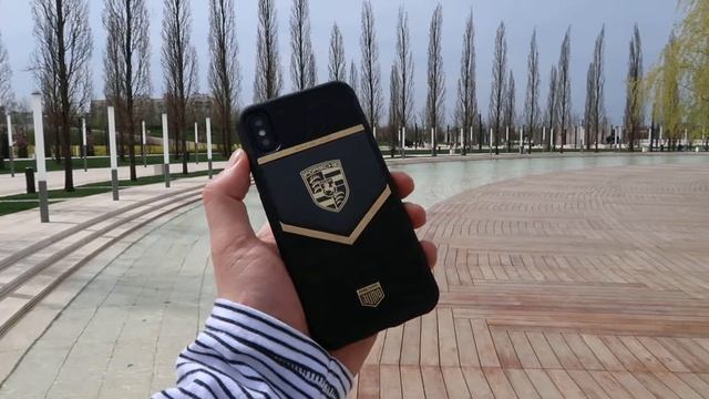 Чехол для iPhone X. Porsche. Jumo Carbon Case. смотреть онлайн