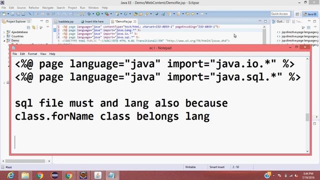class not found Exception,Dependency error,adding ojdbc14 jar file,404 error,port numbers смотреть онлайн