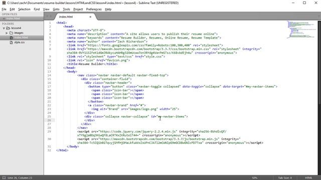 Bootstrap Navbar смотреть онлайн
