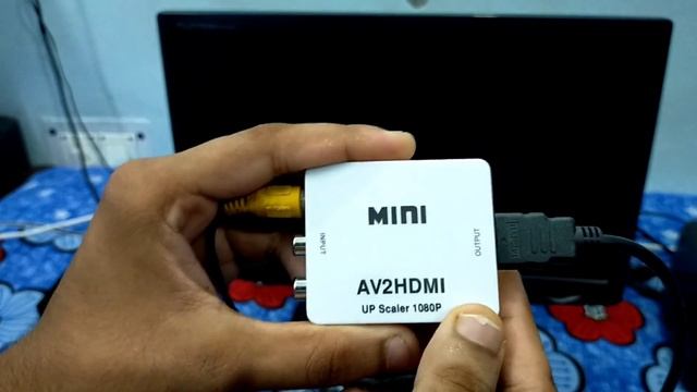 How To Connect Set-Up Box To Monitor Using AV Cable || Using HDMI TO AV converter || In Hindi смотреть онлайн