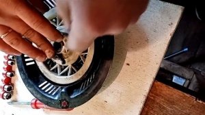 Ремонт газонокосилки хендай.