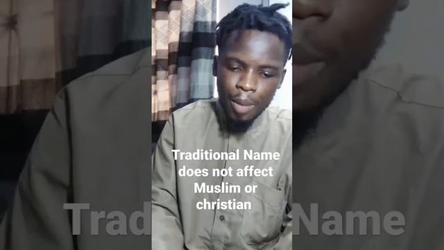 Traditional Name does not affect being a Muslim or christian смотреть онлайн