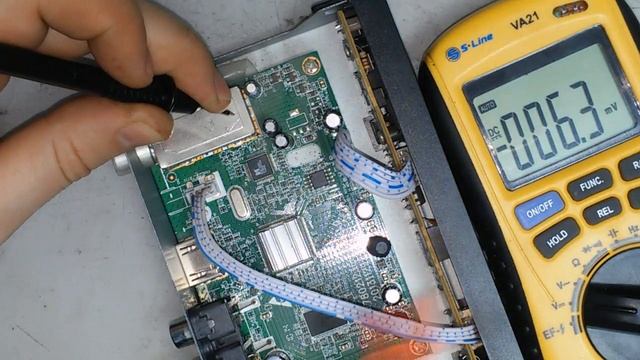 ремонт цифровой приставки sky vision t2501 не включается