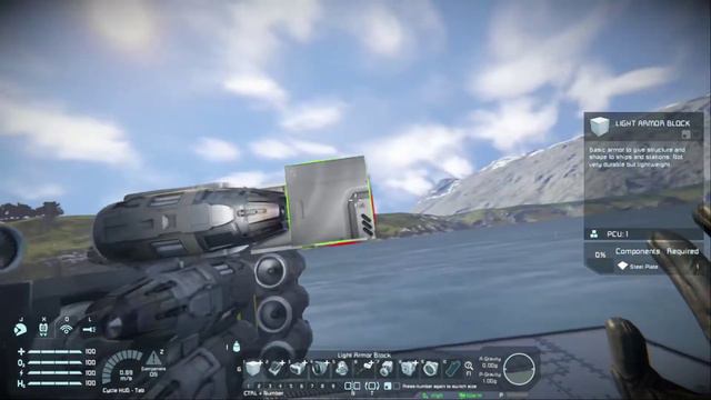 SPACE ENGINEERS: Planetary Ship Tutorial смотреть онлайн