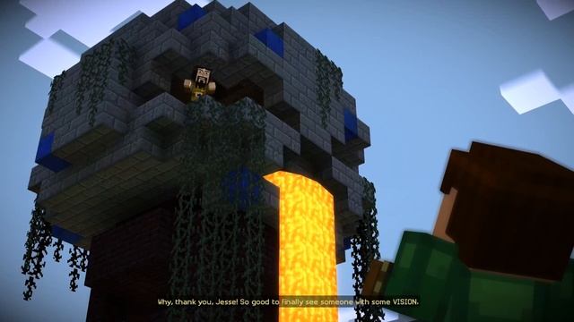 Прохождение Minecraft Story Mode-Episode 5 #1 Sky City смотреть онлайн