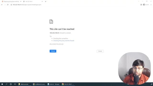 ?Deployment on Cloud in Video | Deploying Spring Boot and React on Digital Ocean in Hindi смотреть онлайн