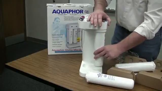 Aquaphor DWM 101 Reverse Osmosis Filter Installation part 1 смотреть онлайн