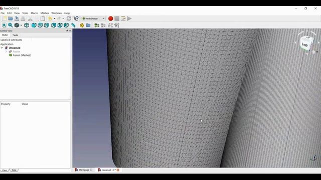 FreeCad From shape to mesh and export mesh смотреть онлайн