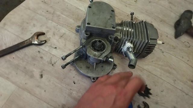 нюансы при разраборке веломотора F 50 смотреть онлайн