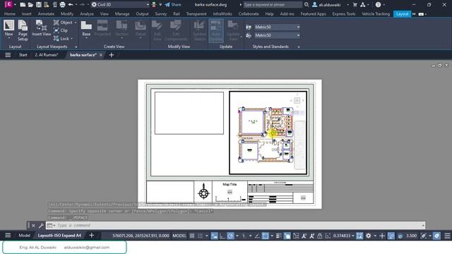 AutoCAD Civil 3d Tips and Tricks ( viewports) اوتوكاد سيفل ثري دي في دقيقتين смотреть онлайн