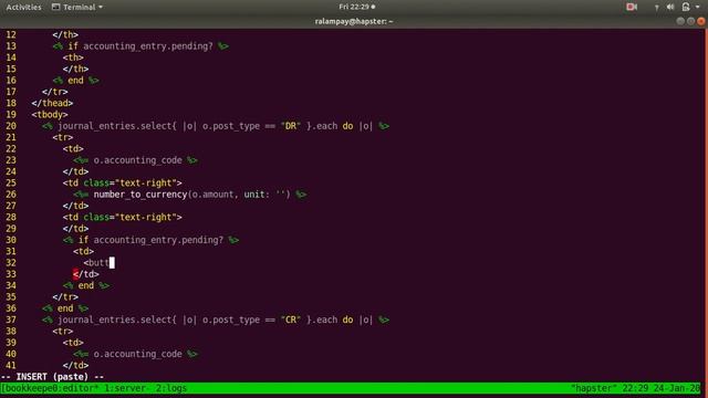 Learning Log P106: Building a Web Based Accounting System - Delete Journal Entry Feature смотреть онлайн