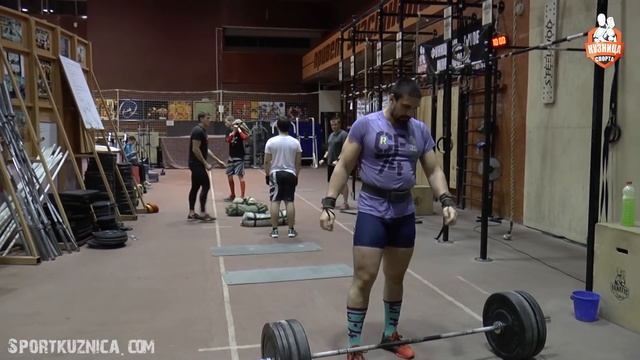 Мощная работа со штангой! Isabel - 90кг смотреть онлайн