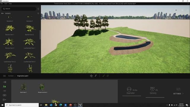 BricsCAD Civil Landscape to Twinmotion смотреть онлайн