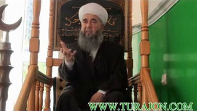 Эшони Нуриддинҷон  намози ҷумъа дар Ш.Новосибирск