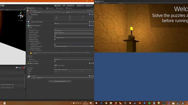 "The 3 idols" - VR game for Ludum Dare 42 смотреть онлайн