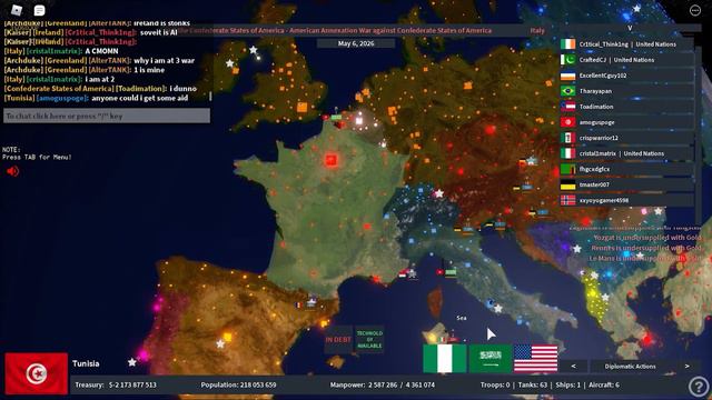 ROBLOX:Rise of Nations Tunisia Expands смотреть онлайн