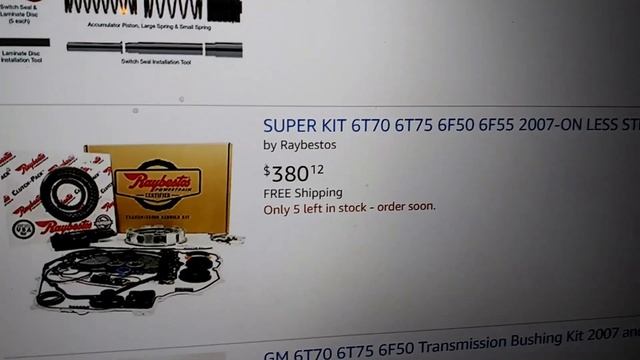 6F50 6F55 6T70 6T75 Transmission Ford Taurus Chevy Equinox