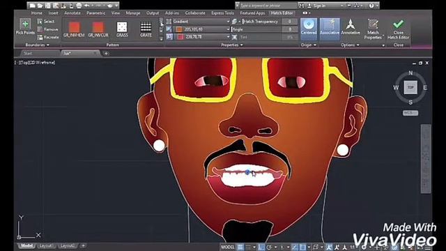 "Arthurism" ; Digital painting of Juma Jux with Autodesk AutoCAD смотреть онлайн