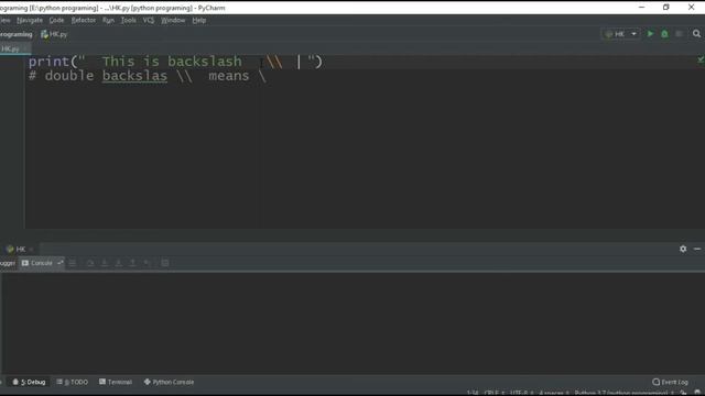 Escape Sequence in Python Programming смотреть онлайн