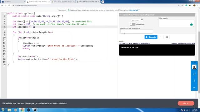 Linear Search Algorithm Explained with java code in Urdu/Hindi смотреть онлайн