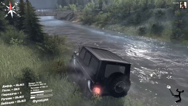 Моды в SpinTires 2014 | Mercedes G65 AMG 