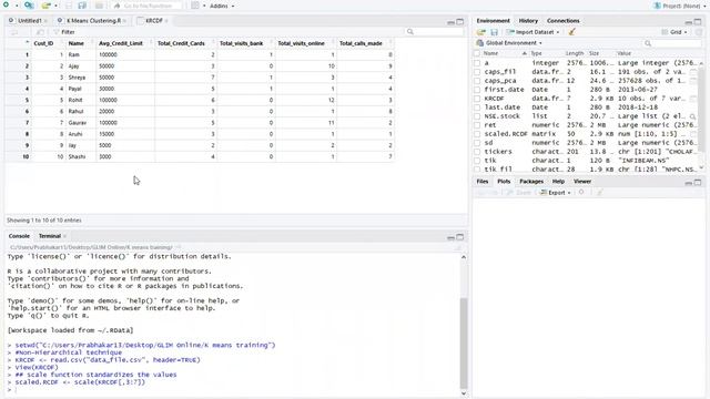 Machine Learning Algorithms I K mean clustering algorithm in R Case Study смотреть онлайн