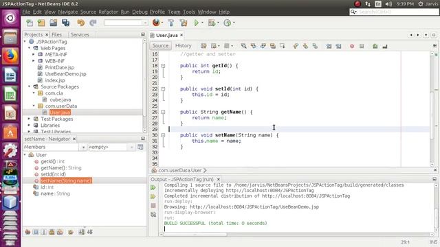 useBean action tag jsp tutorial смотреть онлайн