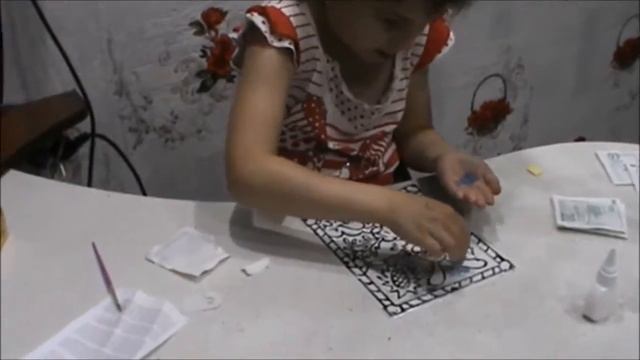 Поли создает фреску своими руками смотреть онлайн