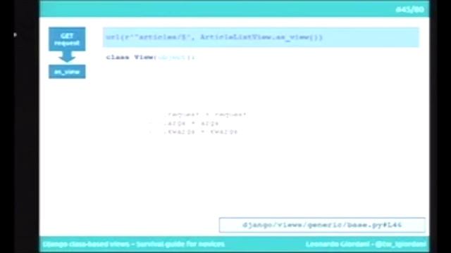 Django class-based views: survival guide for novices - L.Giordani смотреть онлайн