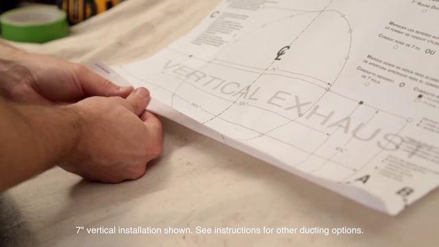 Venmar Bistro Series Installation - VBLDN1 - 400 CFM