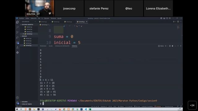 Dia 9 Maraton Python 12 de mayo смотреть онлайн