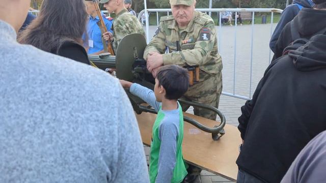 Донские лазорики выставка оружия детский фестиваль казачества город Шахты 23.09.2023 Ростовская обл смотреть онлайн