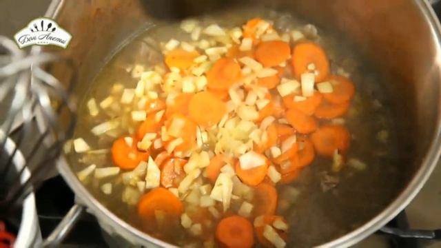 Овощной суп с говядиной [Рецепты по-домашнему] смотреть онлайн