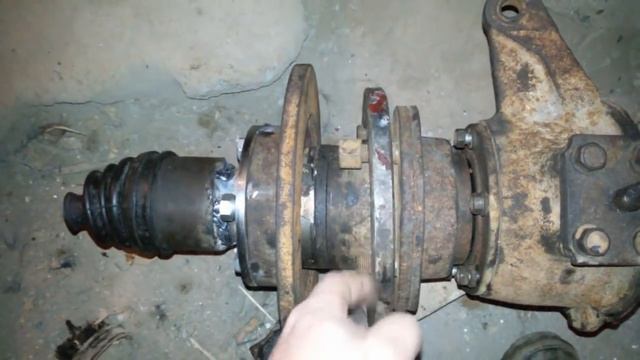 Вездеход на пневматиках своими руками 3. Рама и трансмиссия. смотреть онлайн