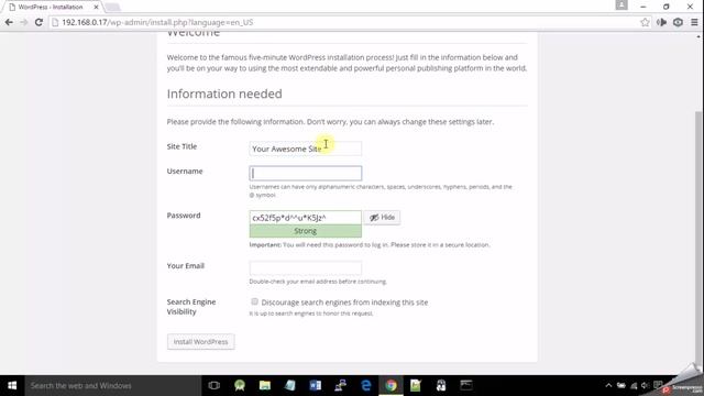 Installing Wordpress on Nerdzy EasyServ 1.0 смотреть онлайн