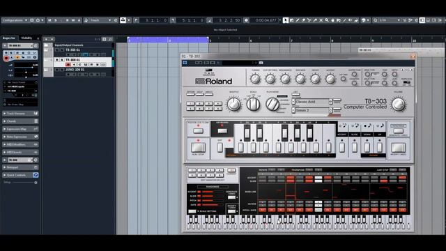 Roland Cloud | TR-808 and TB-303 | Jam Session смотреть онлайн