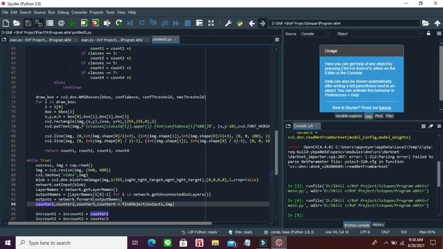 Vehicle Detection and Counting with Yolo V3 смотреть онлайн