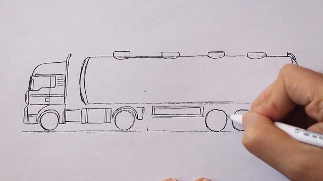 How to draw a Truck easy смотреть онлайн