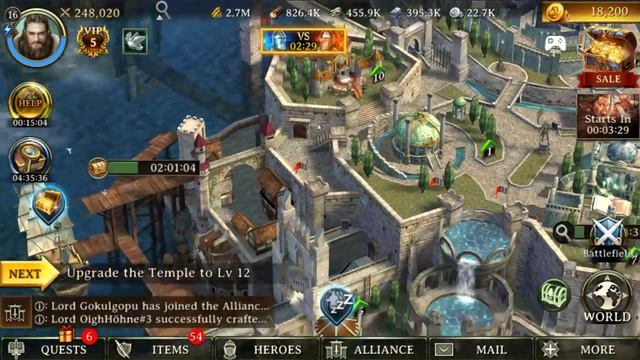 Iron Throne Live Stream Part 2 - Chaotic Stronghold Farming for Resources смотреть онлайн