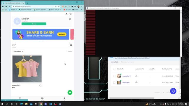 ซื้อของผ่าน Line Shopping ด้วยระบบ Api #python #bot смотреть онлайн