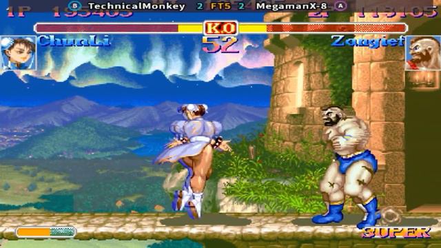 Super Street Fighter II X: Grand Master Challenge - TechnicalMonkey vs MegamanX-8 FT5 смотреть онлайн