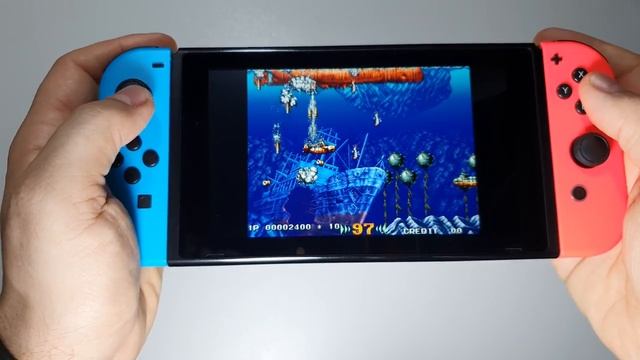 Arcade Archives IN THE HUNT Nintendo Switch handheld gameplay смотреть онлайн