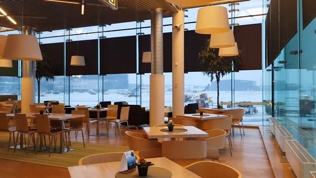 Аэропорт Таллина, бар Take off Two, 2019.01.04_09:29:08. Tallinn. Estonia. смотреть онлайн