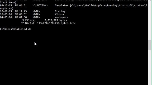 Windows Command Prompt Tutorial - 2: Selecting Directory and Paths смотреть онлайн